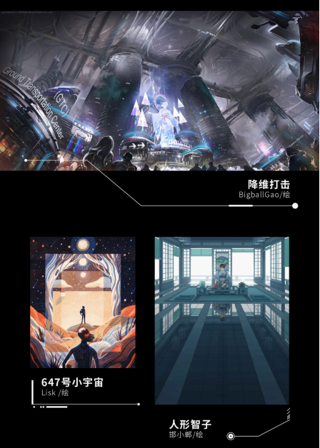科幻经典与视觉艺术碰撞 "三体艺术插画集"摩点破百万