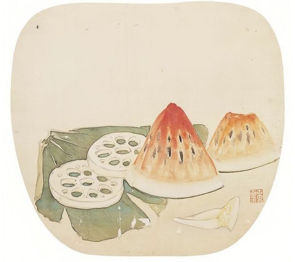 字画里的瓜果风情