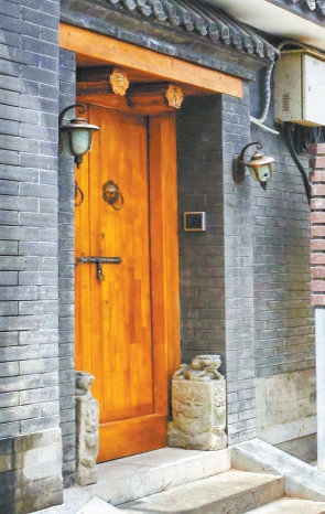 传承老门联 留住胡同之美