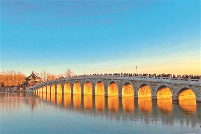 十七孔桥的金光穿洞 你知道它的来龙去脉吗?