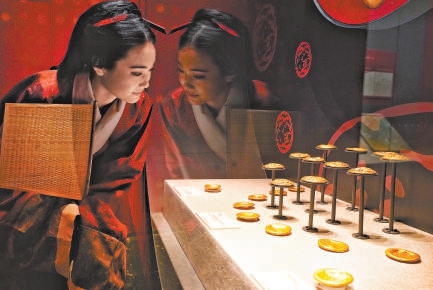 海昏侯墓文物展今日开放