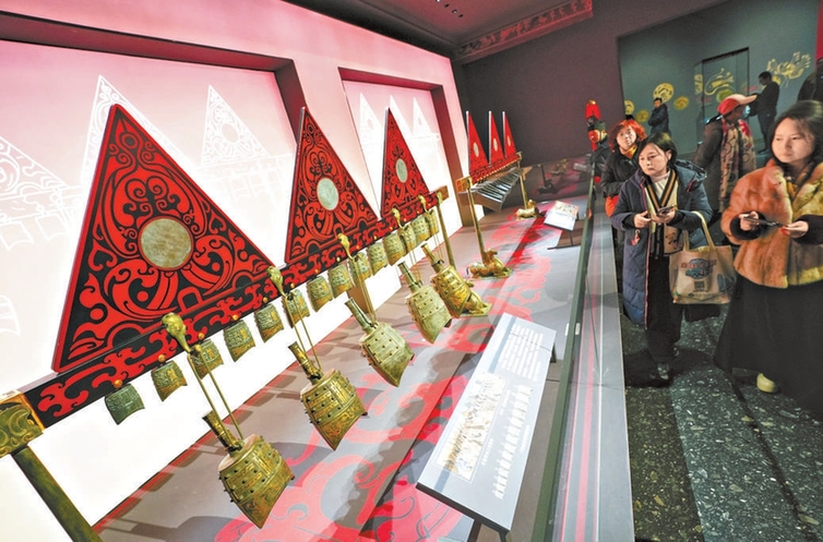 海昏侯墓文物展今日开放