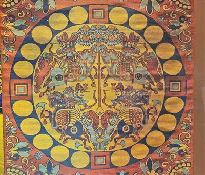 古老丝绸纹样跨界变身