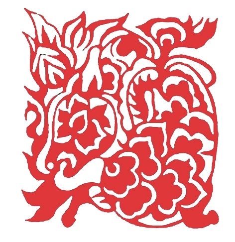 巧手剪出天“马”行空