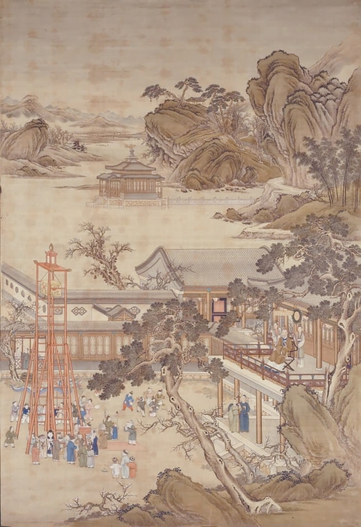 元宵灯影照旧京